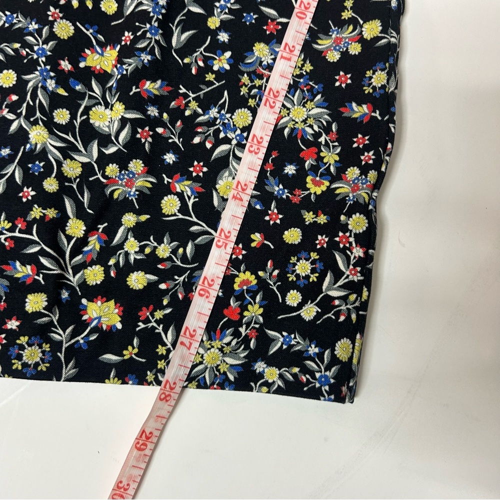 NWT Boden Wildflower Paisley Print Bi-Stretch Straight Leg Trousers (size 14) - Picture 8 of 10
